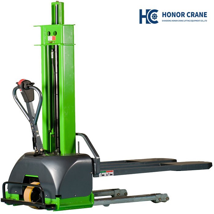 electric self loading stacker