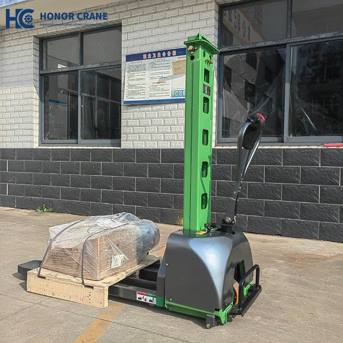 full electric self loading stacker